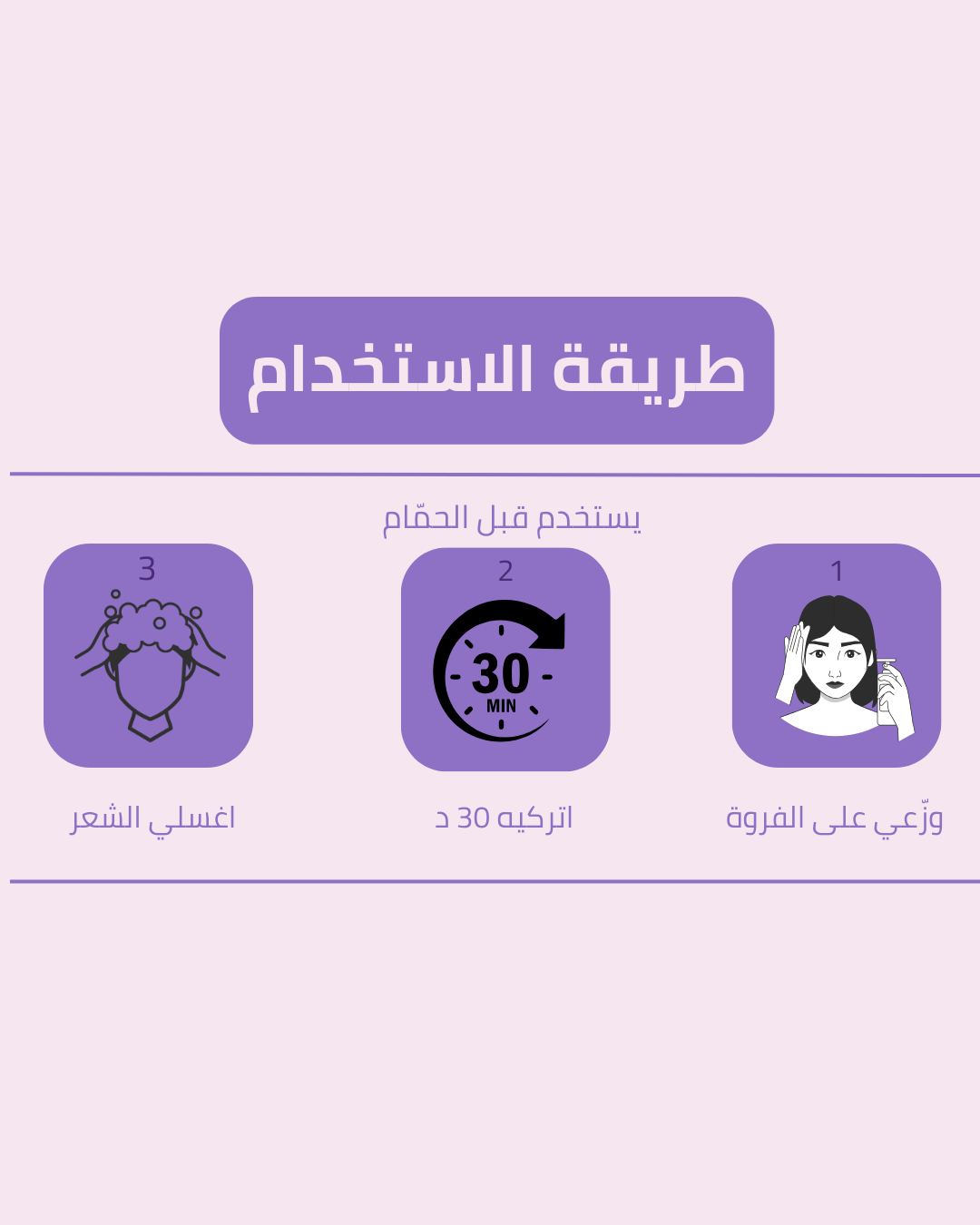 ماسك نَفَس لعلاج كثافة الشعر